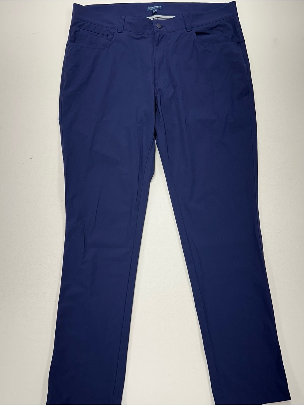 Peter Millar Bingham Pants Mens 38x32 Blue Crown Crafted Golf Performance